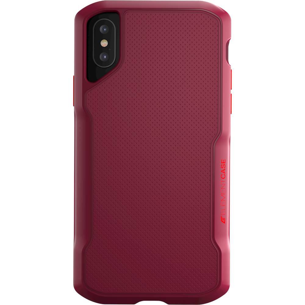 Best Buy Element Case Shadow Case for Apple® iPhone® X and XS Red EMT