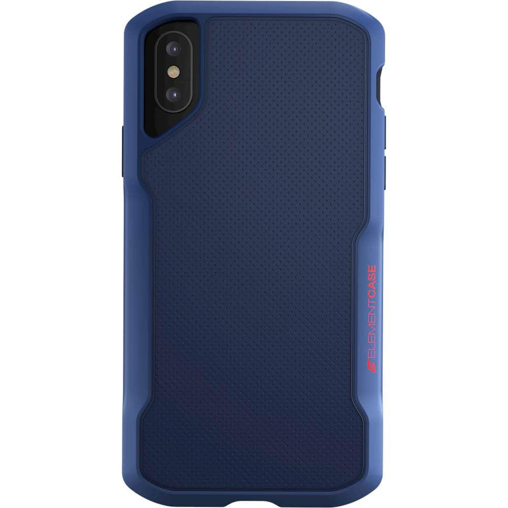 shadow case for apple iphone x and xs - blue