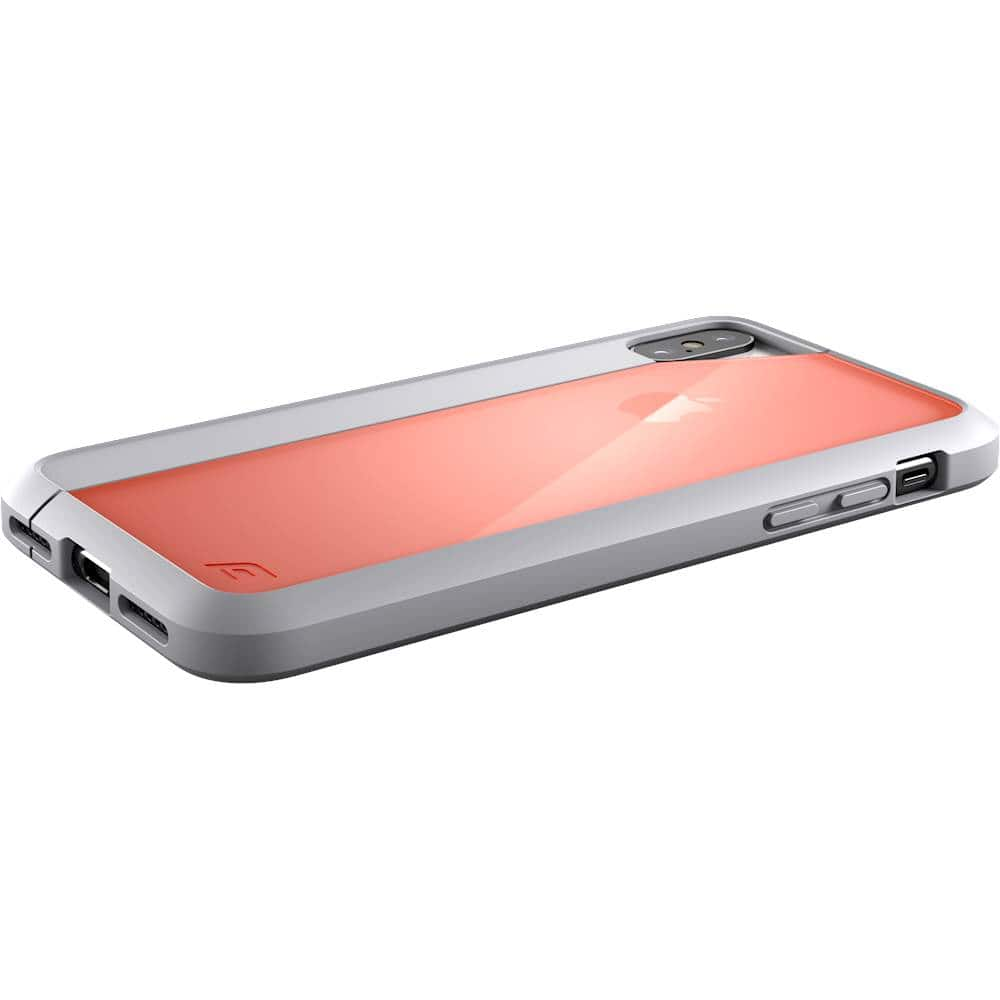 illusion case for apple iphone x and xs - orange