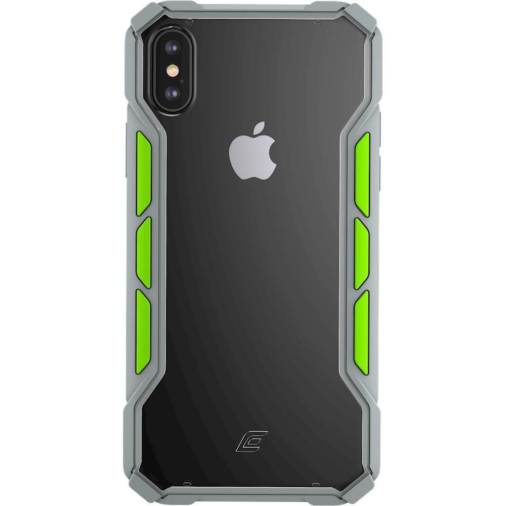 rally case for apple iphone x and xs - gray/lime