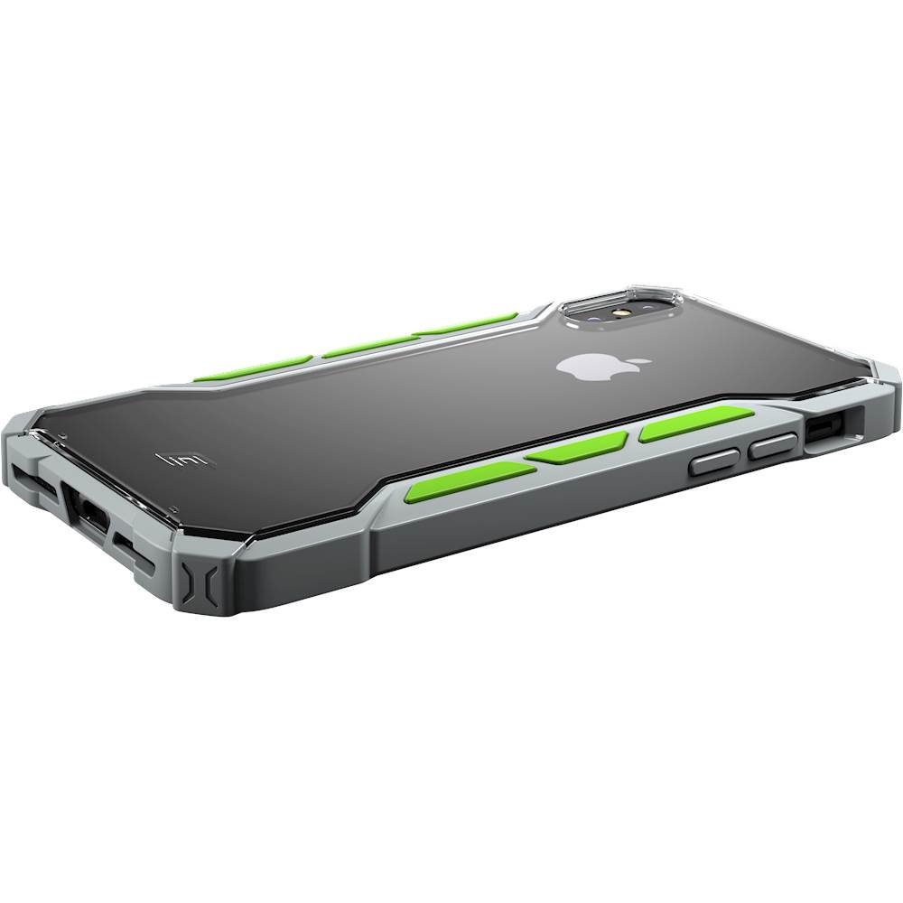 rally case for apple iphone x and xs - gray/lime