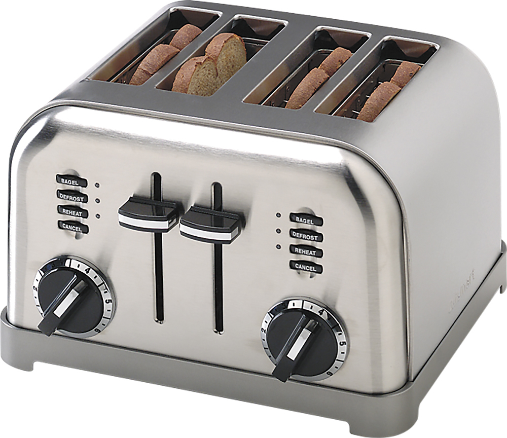 Cuisinart 4-Slice Compact Metal Toaster - Austin, Texas — Faraday's Kitchen  Store
