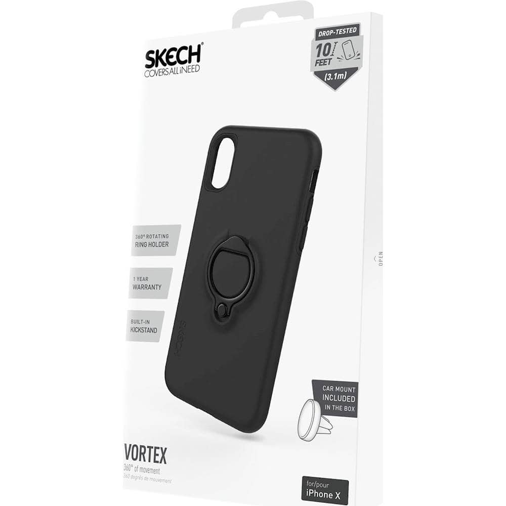 vortex case for apple iphone xr - black