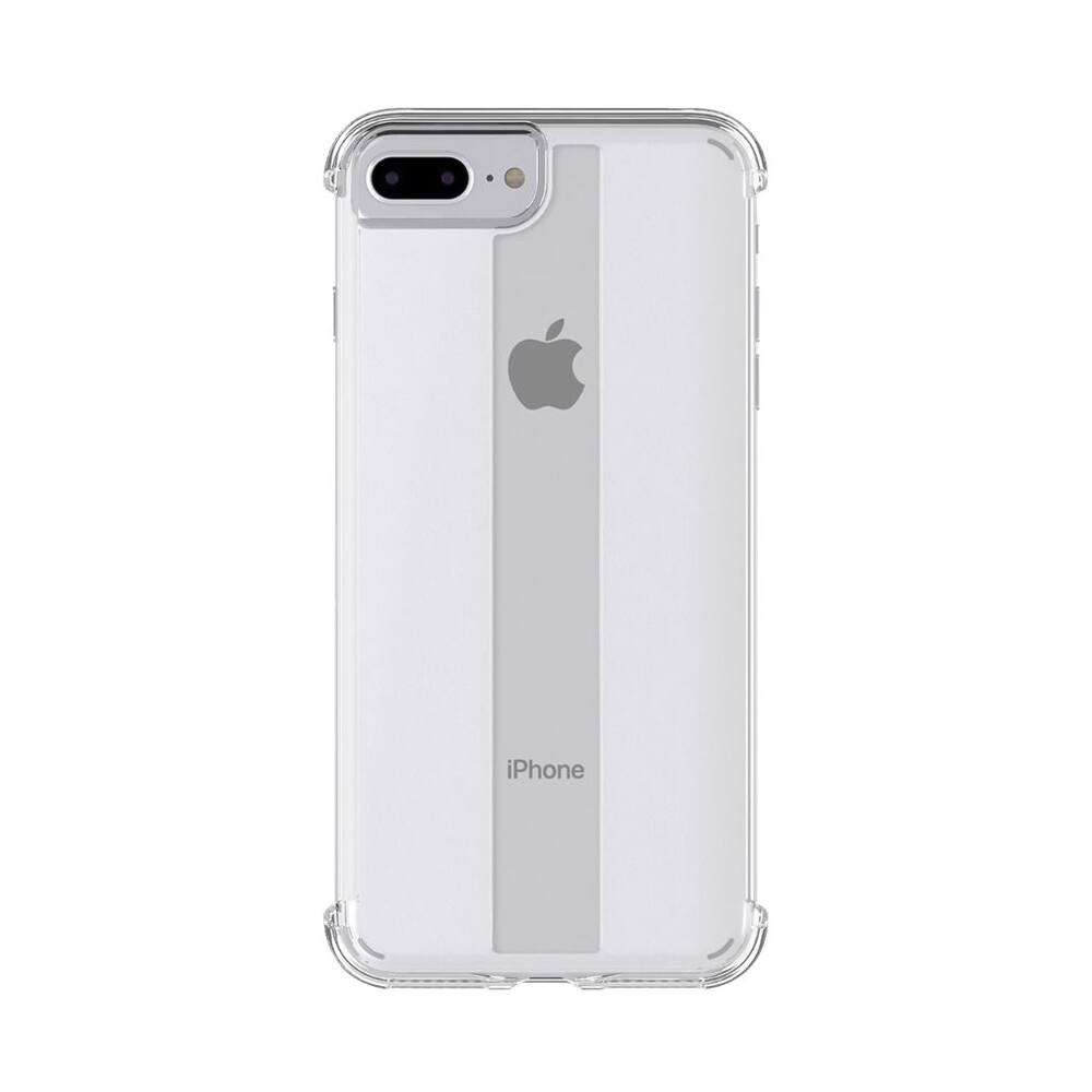 stark case for apple iphone 6s plus, 7 plus and 8 plus - clear