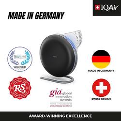 IQAir - Atem Personal Air Purifier Black - Black - Front_Zoom