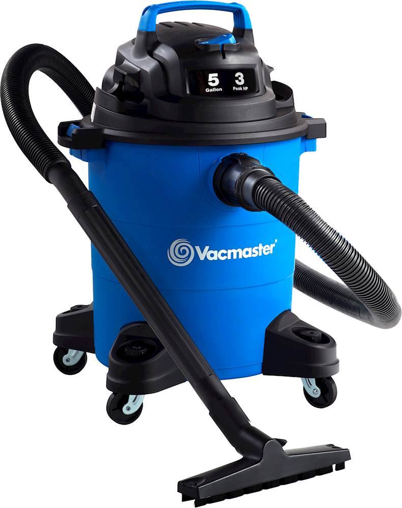 Best Buy: VacMaster Wet/Dry Canister Vacuum Blue/Black VOC507PF