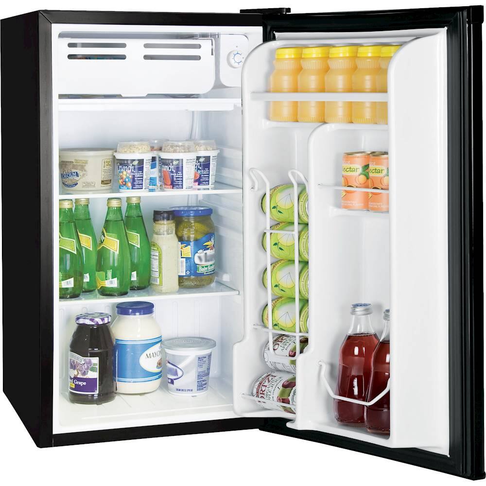 Alt View 11. Frigidaire - Retro Style 3.2 Cu. Ft. Mini Fridge with Eraser Board Door - Black.