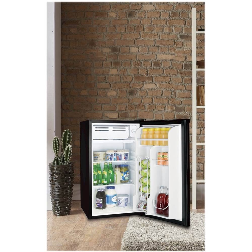 Alt View 13. Frigidaire - Retro Style 3.2 Cu. Ft. Mini Fridge with Eraser Board Door - Black.