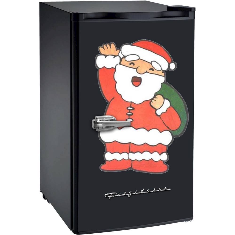 Alt View 16. Frigidaire - Retro Style 3.2 Cu. Ft. Mini Fridge with Eraser Board Door - Black.