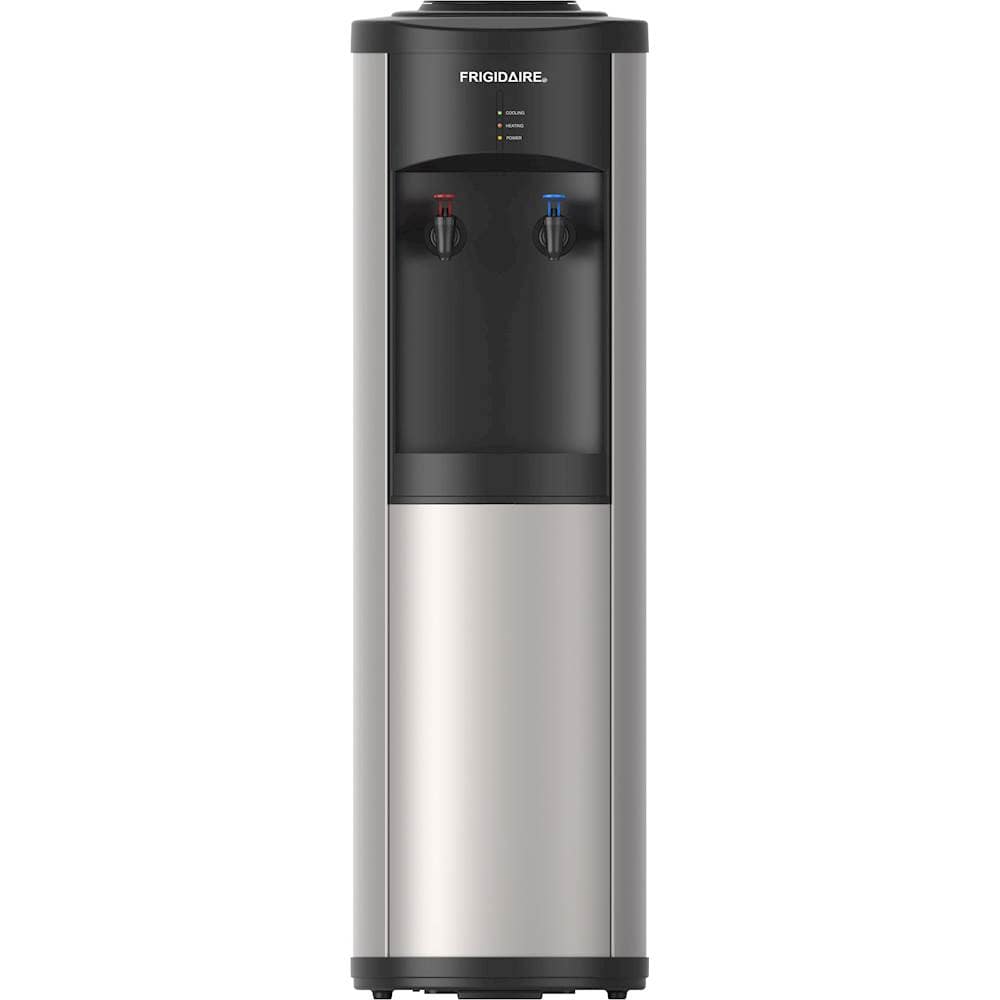 Frigidaire - Hot/Cold Water Cooler - Stainless Steel - Front_Zoom