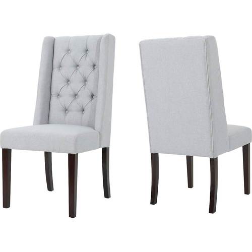 Noble House - Duval Dining Chairs (Set of 2) - Light Gray