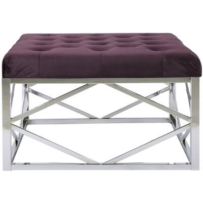Noble House - Rexburg Ottoman - Blackberry