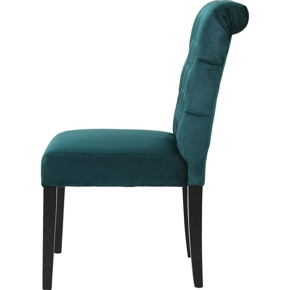 Best Buy Noble House Litchfield Dining Chair (Set of 2) Teal 302603