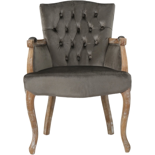 Noble House - Presidio Fabric Dining Chair - Gray