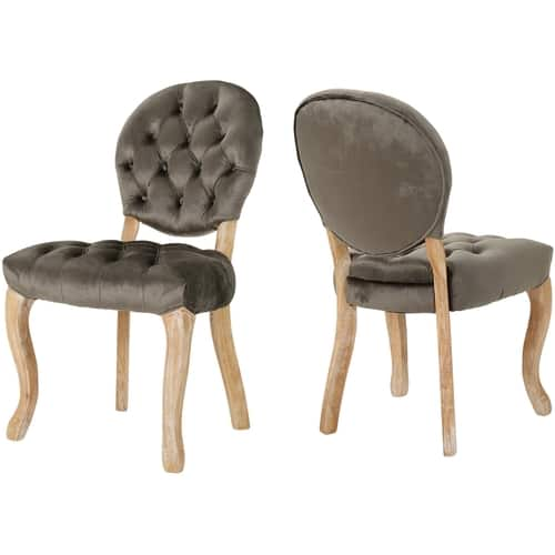 Noble House - Webster Dining Chair (Set of 2) - Gray