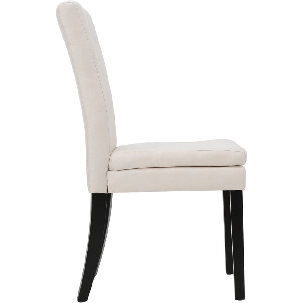 Left View: Noble House - Shorewood Dining Chair (Set of 2) - Beige