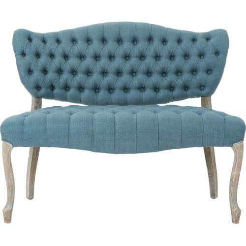 Noble House - Treadway Loveseat - Blue/Antique