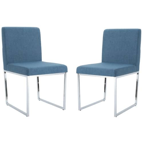 Noble House - Colby Dining Chair (Set of 2) - Blue