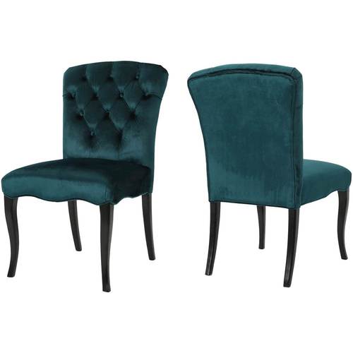 Noble House - Buchanan Polyester Dining Chair (Set of 2) - Teal