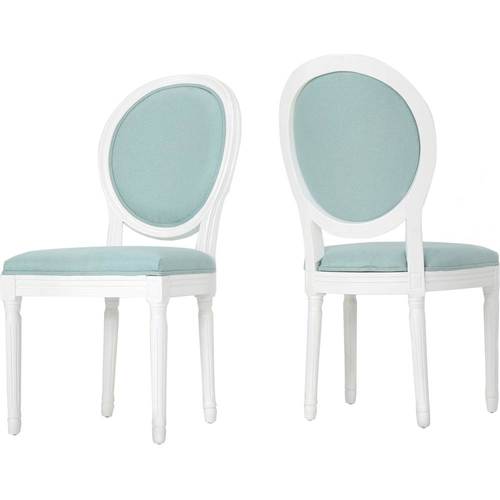 Noble House - Phillip Dining Chair (Set of 2) - Light Blue