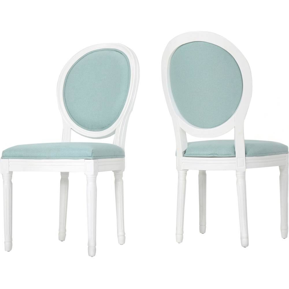 Best Buy Noble House Phillip Dining Chair (Set of 2) Light Blue 300260