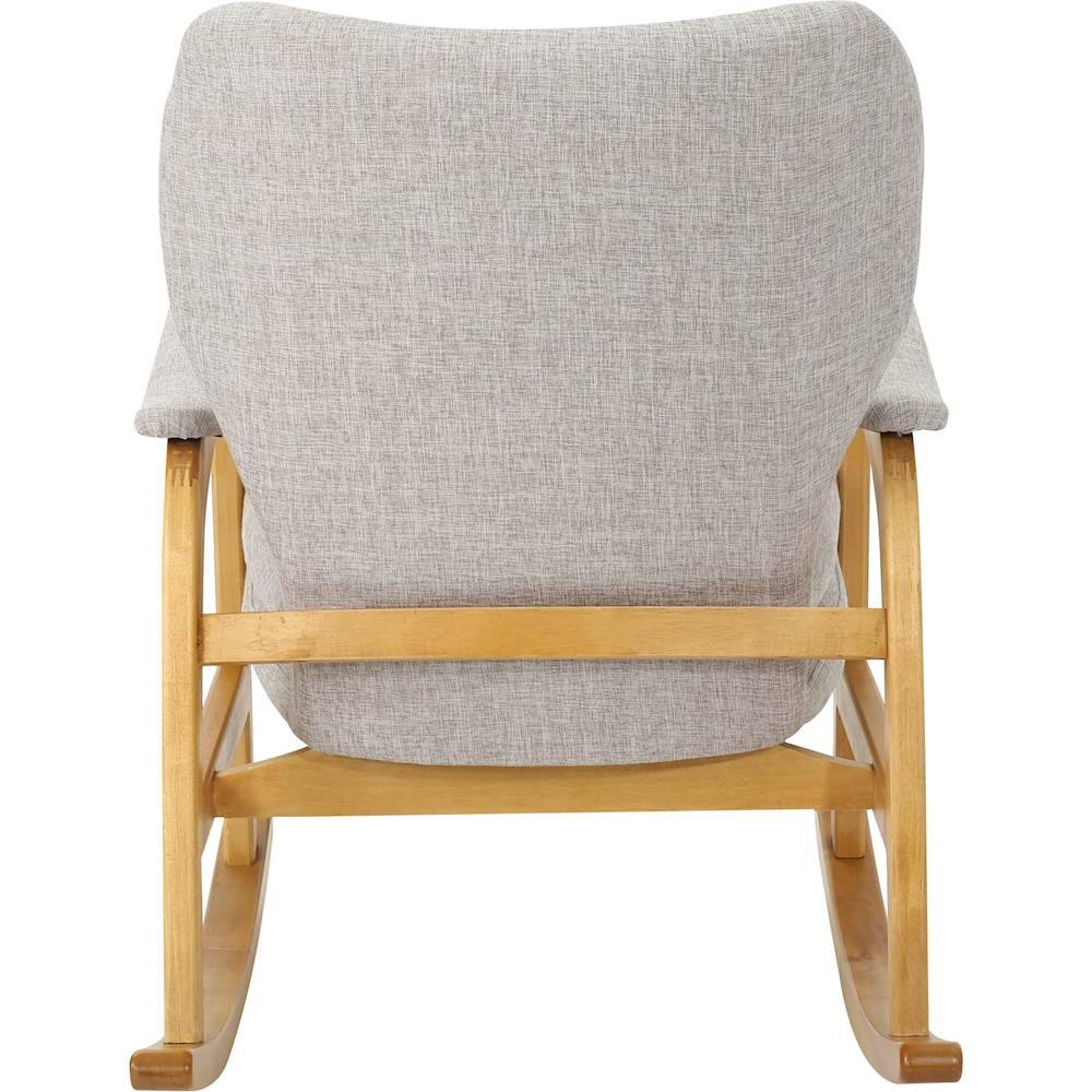 Best Buy: Noble House Newton Rocking Chair Wheat/Light Walnut 301992