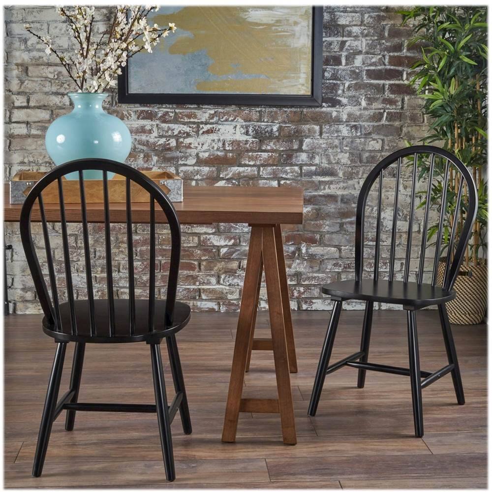 Best Buy Noble House Cambridge Dining Chair (Set of 2) Black 302241