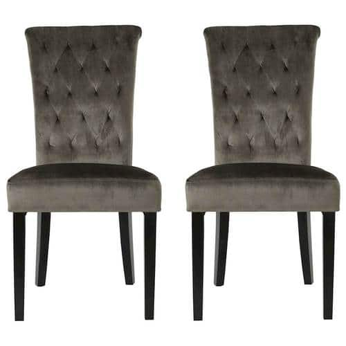 Noble House - Evanston Dining Chair (Set of 2) - Gray