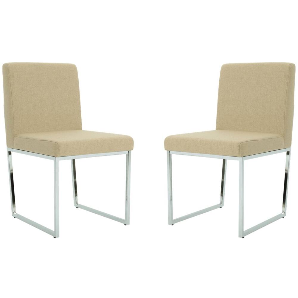 Best Buy Noble House Colby Dining Chair (Set of 2) Dark Beige 304010