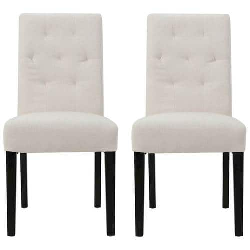 Noble House - Sullivan Dining Chair (Set of 2) - Ivory