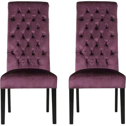 Noble House - Upton Fabric Dining Chair (Set of 2) - Raisin