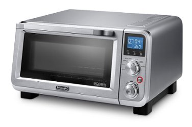 De'Longhi - Livenza 14.8 Cu. Ft. Toaster Oven - Silver - Angle_Zoom