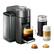 Front. Nespresso - DeLonghi VertuoLine Evoluo Coffee Maker and Espresso Machine with Aeroccino Milk Frother and Centrifusion technology - Titan.