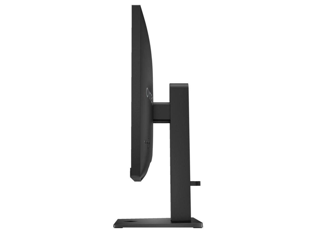 Alt View 5. HP - HP OMEN 27" FHD 180Hz Gaming Monitor, 1ms, 400 nits, Adjustable, Anti-glare, HDMI/DP, Black - AV4K1AA - Black.