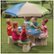Alt View Zoom 11. Step2 - Naturally Playful Picnic Table with Umbrella - Blue/Green.