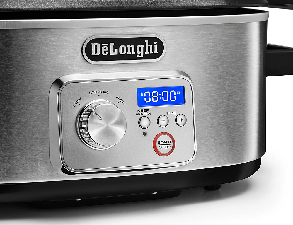 Best Buy: De'Longhi 6qt Slow Cooker Stainless Steel CKS1660D