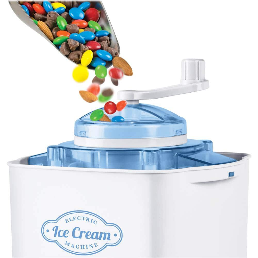 Nostalgia ice cream online maker with candy crusher