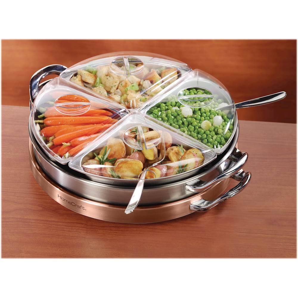 Best Buy Nostalgia HomeCraft Lazy Susan 3in1 Electric Stainless