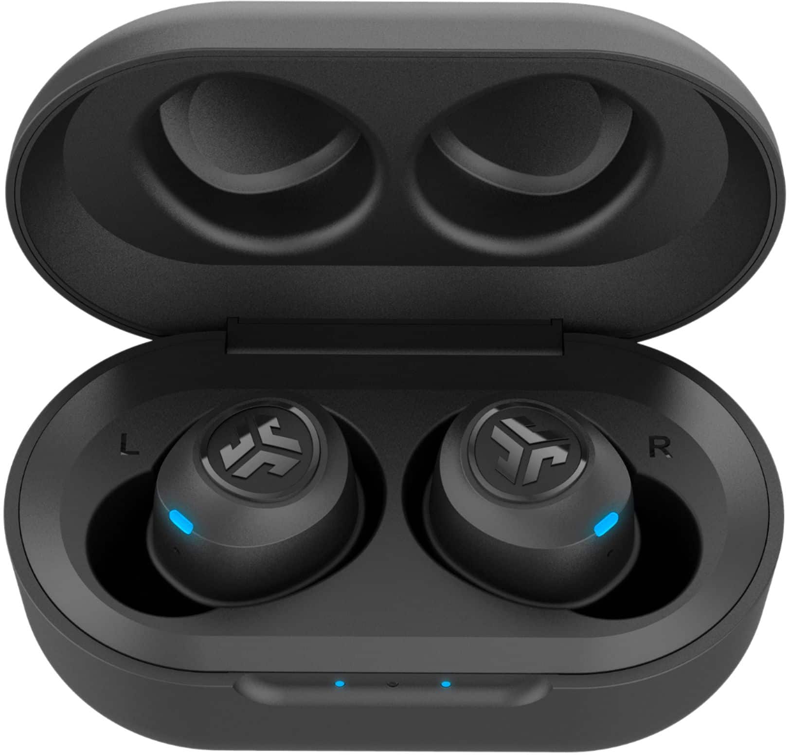 Alt View Zoom 11. JLab - JBuds Air True Wireless Earbud Headphones - Black.