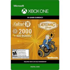 Front. Bethesda - Fallout 76 - 2000 (+400 Bonus) Atoms.