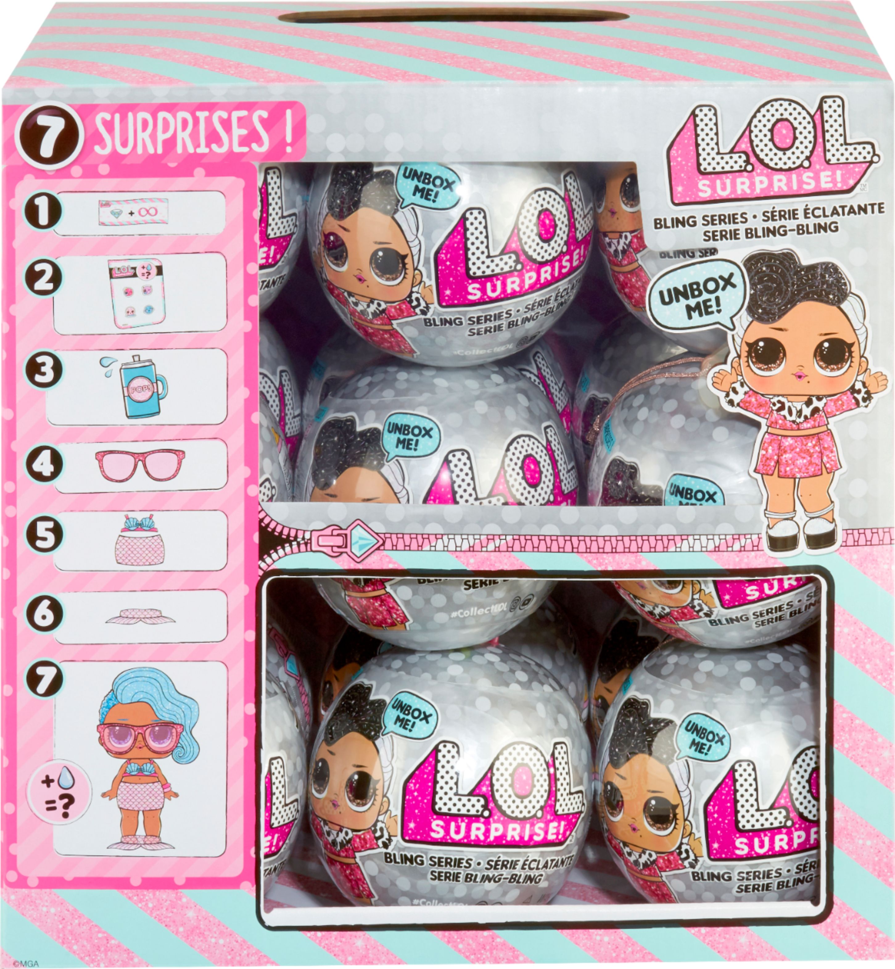 Best Buy L O L Surprise Bling Series 3 75 Doll Styles May Vary 556237