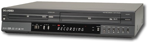 Beïnvloeden Fluisteren Incident, evenement Best Buy: GoVideo Progressive-Scan DVD Recorder and VCR Combo VR4940