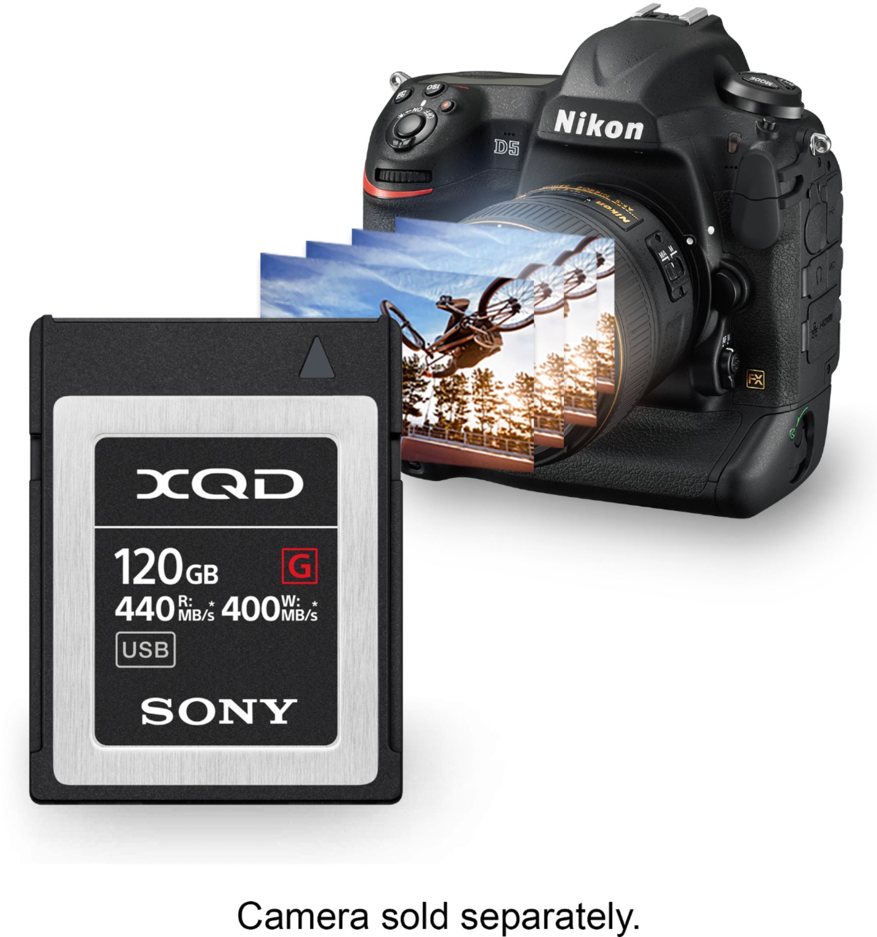 ソニー XQDメモリーカード 120GB QD-G120F