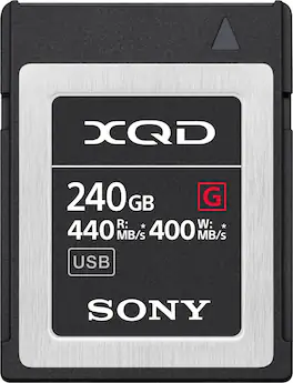Sony - G-Series 240GB XQD Memory Card