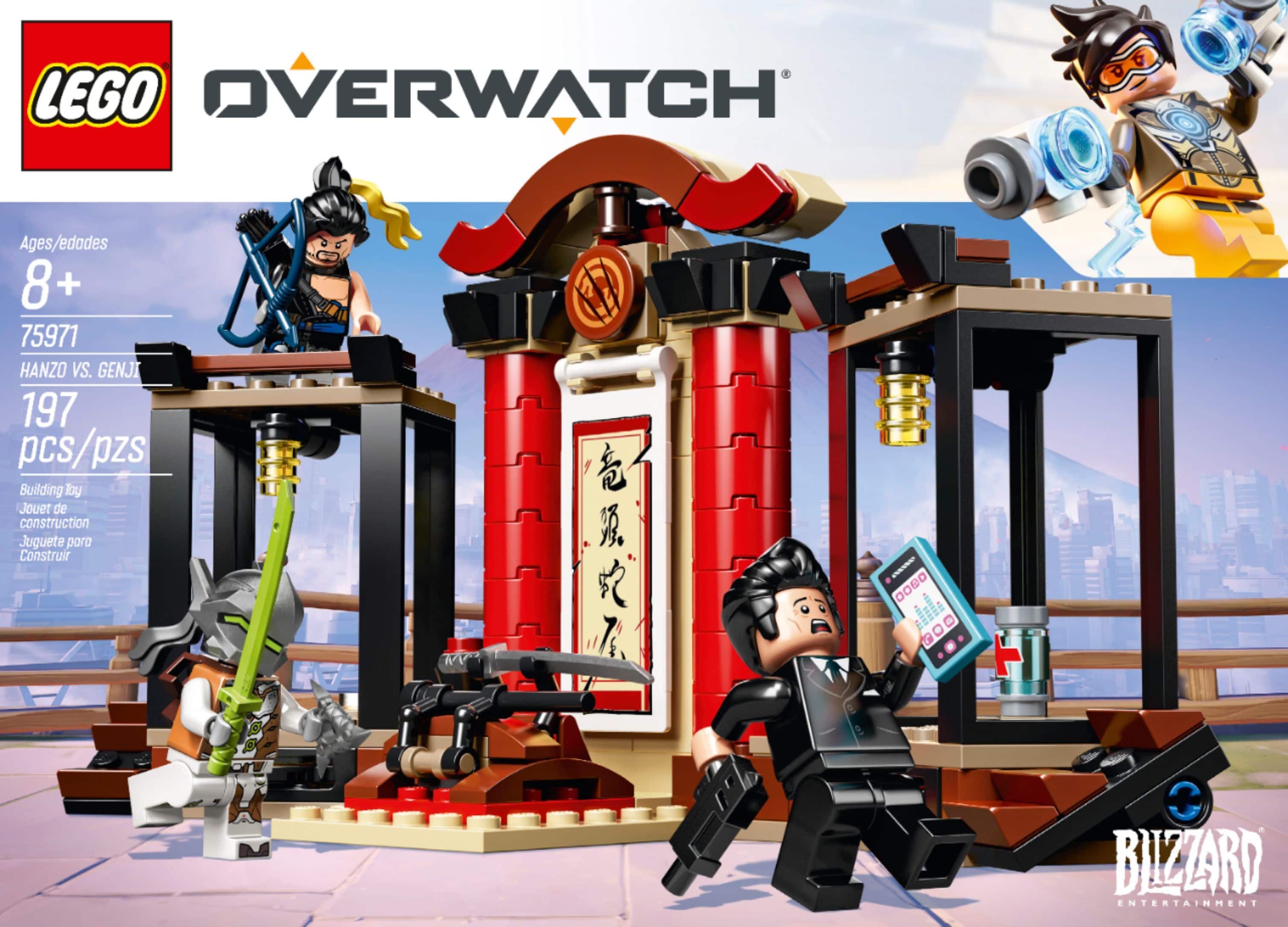 Front. LEGO - Overwatch Hanzo & Genji.
