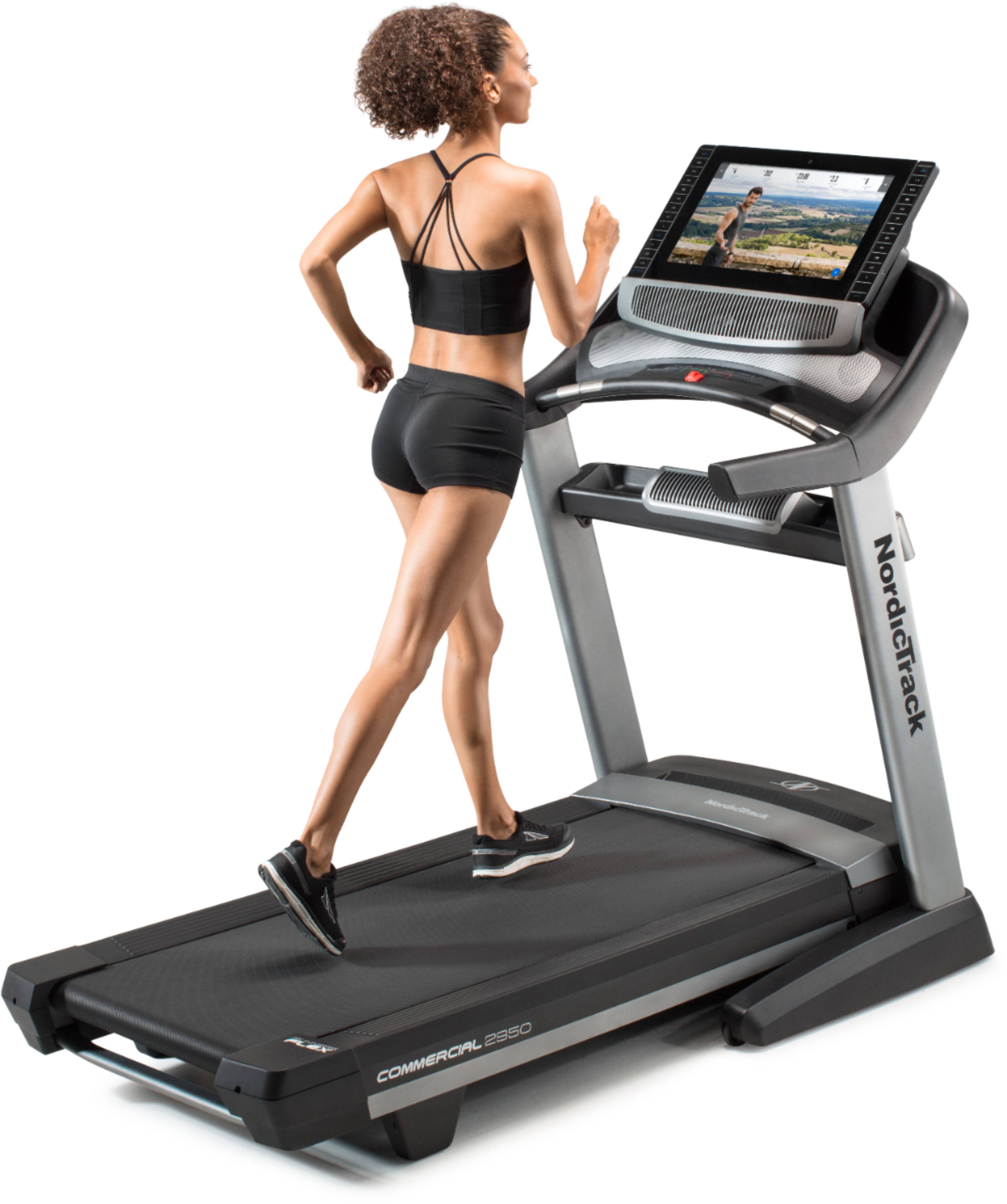Alt View 13. NordicTrack - Commercial 2950 Treadmill - Black.