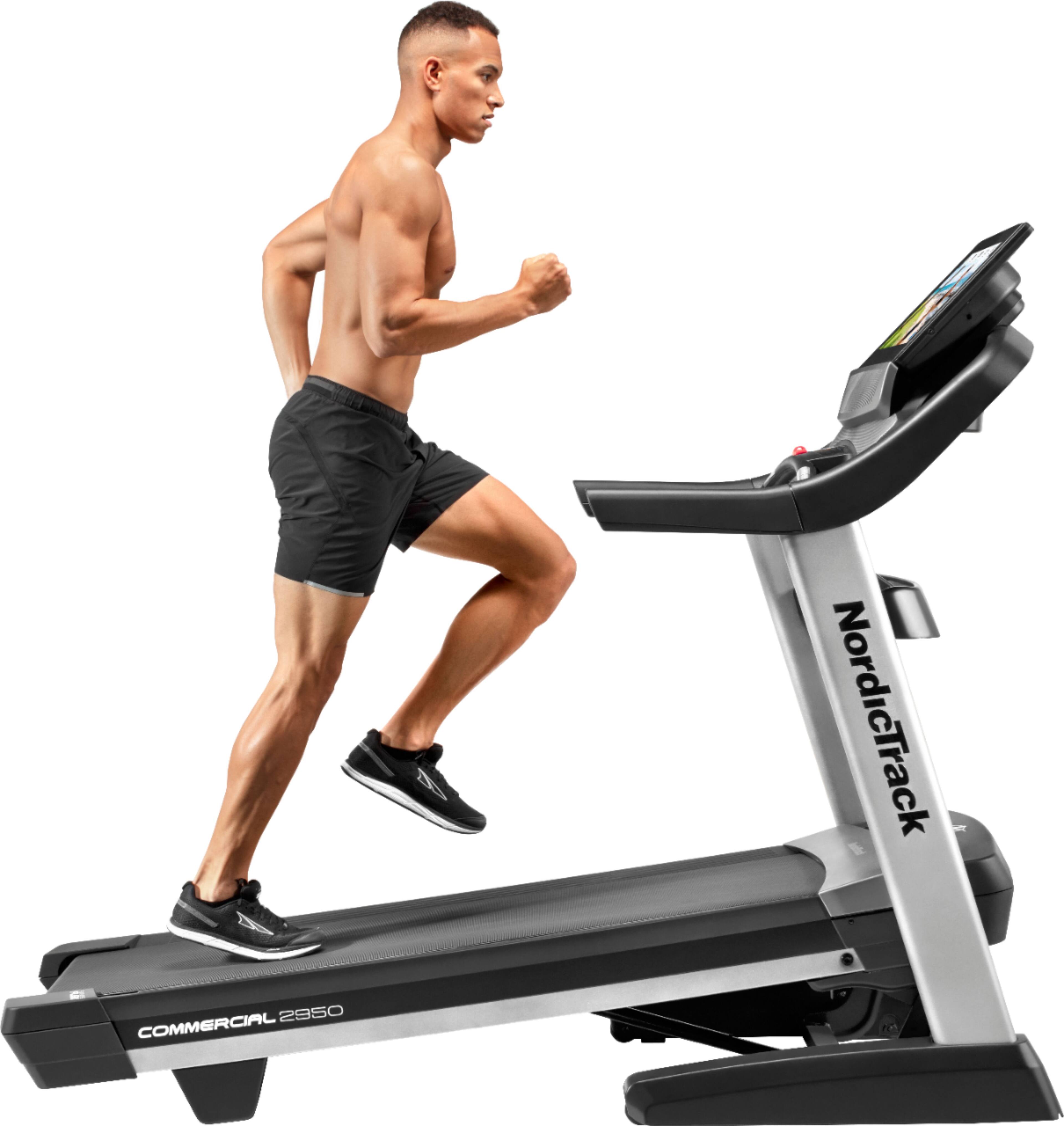 Alt View 14. NordicTrack - Commercial 2950 Treadmill - Black.