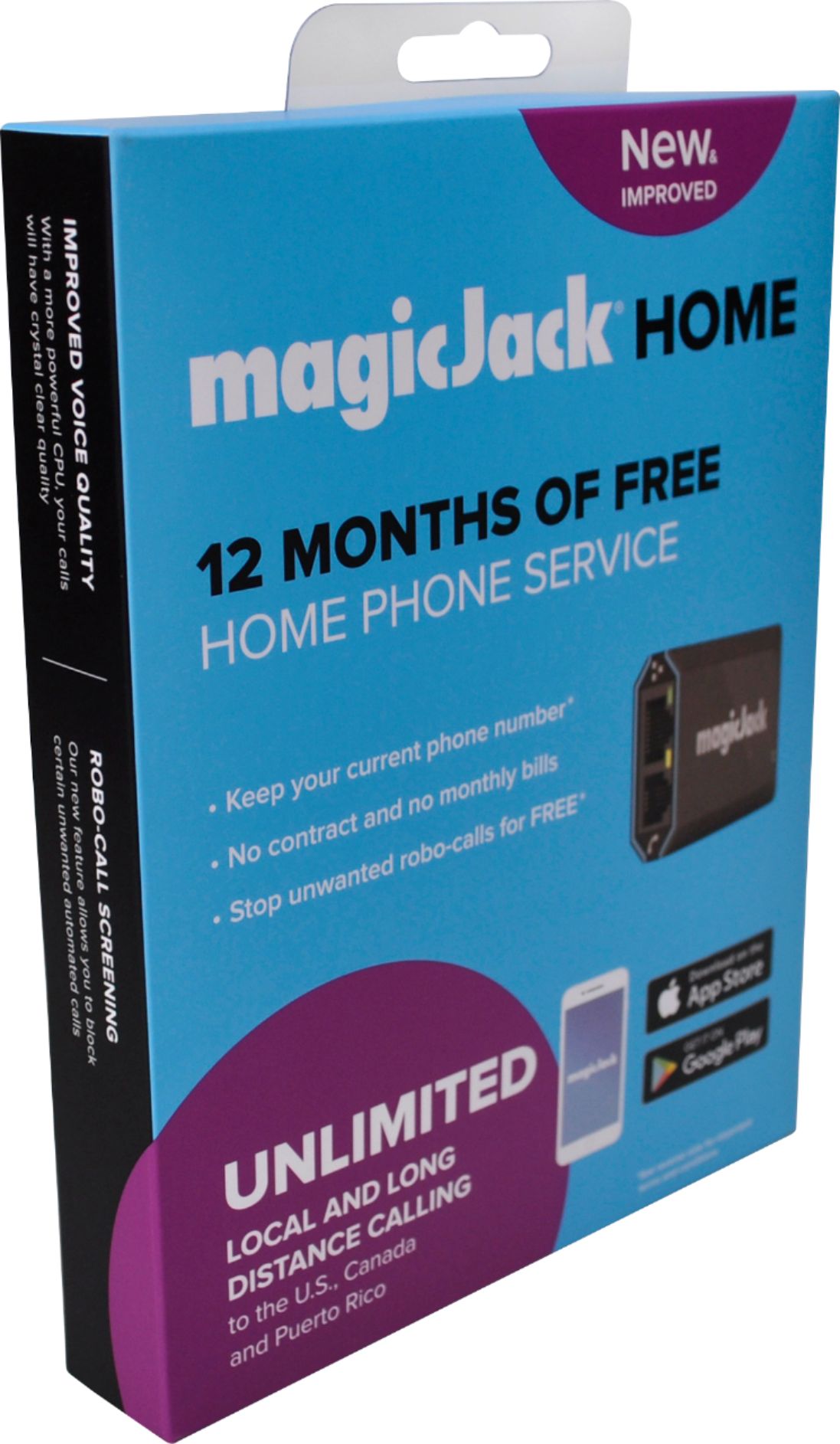 Customer Reviews Magicjack Home Voip Telephone Adapter With 12 Months Of Service Black K1103 Best Buy