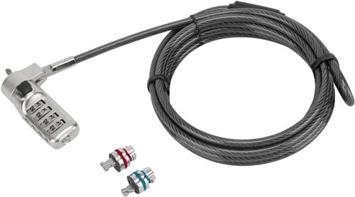 Targus - DEFCON 3-in-1 Universal Cable Lock - Black was $39.99 now $26.99 (33.0% off)