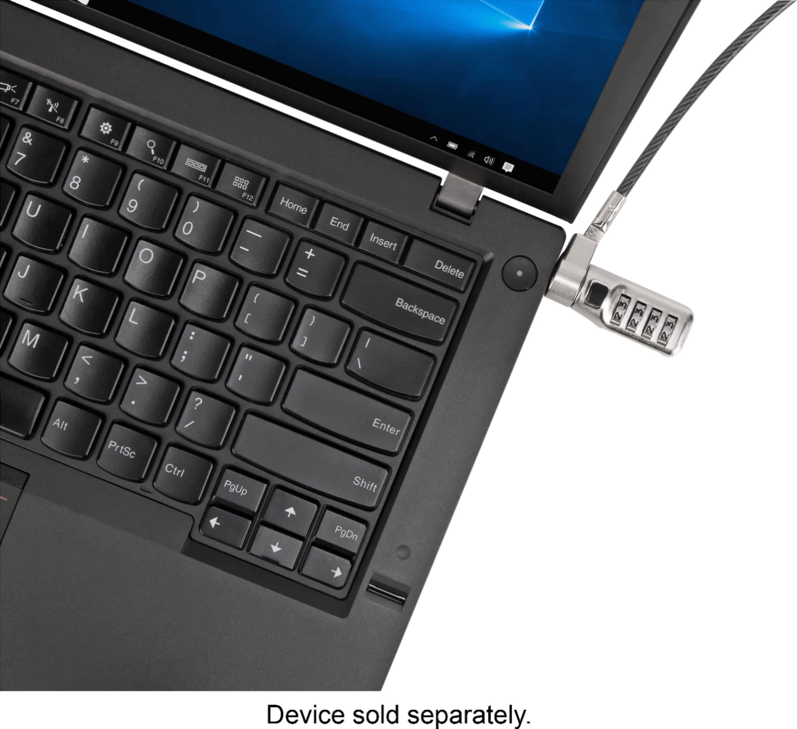 Alt View 21. Targus - DEFCON 3-in-1 Universal Cable Lock - Black.